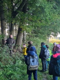 Unterrichtsgang in den Wald