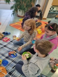 Gesunde Pause in der Grundschule